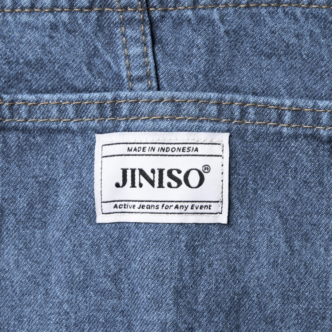 JINISO EVERYDAY - Jumpsuit Overall Loose Jeans 112 Pria