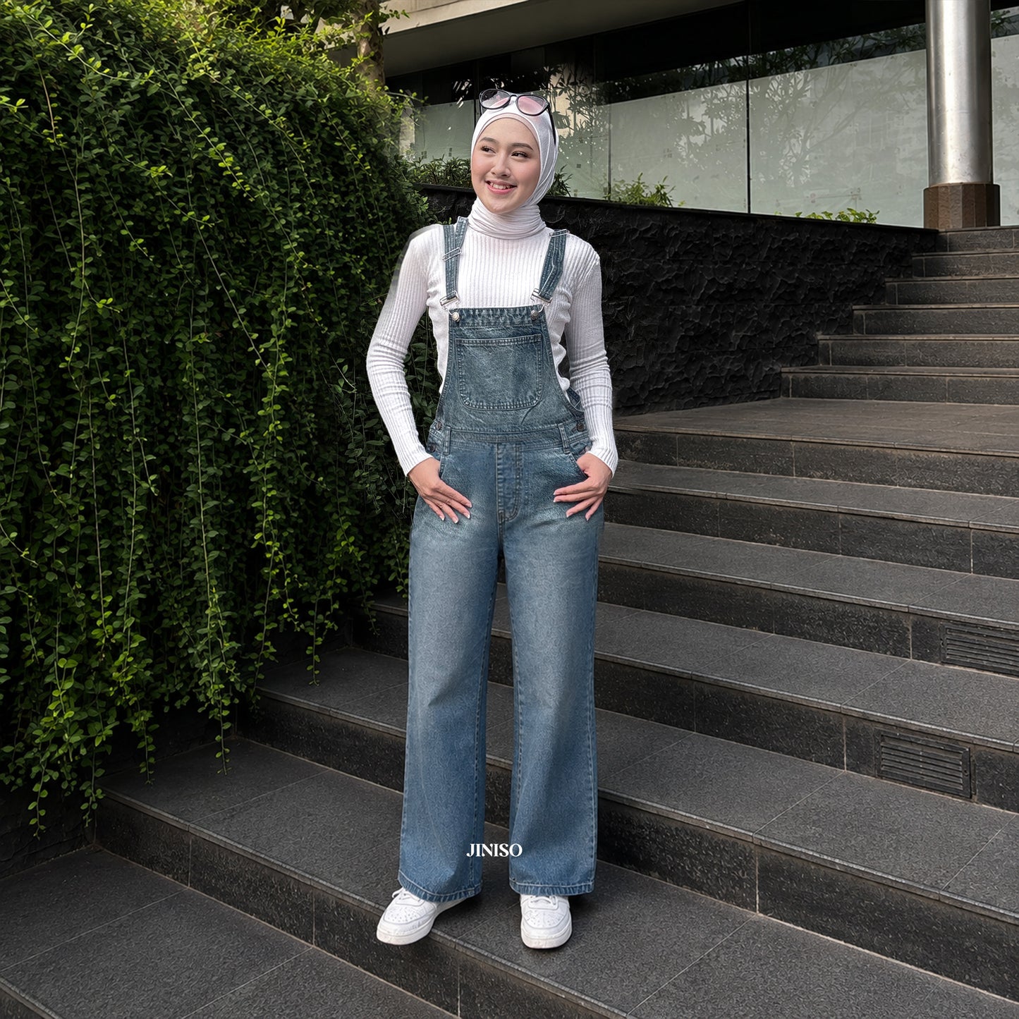JINISO EVERYDAY - Jumpsuit 112 Overall Loose Jeans