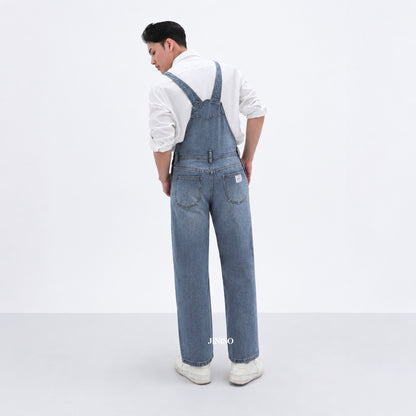 JINISO EVERYDAY - Jumpsuit Overall Loose Jeans 112 Pria