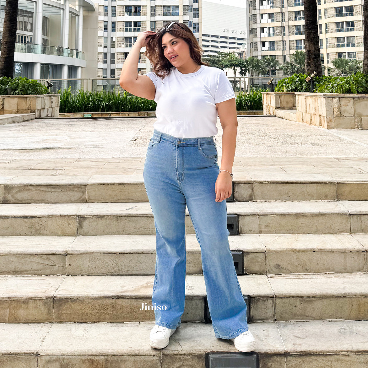 JINISO - Cutbray Big Size Jeans 1401 REAL CURVY