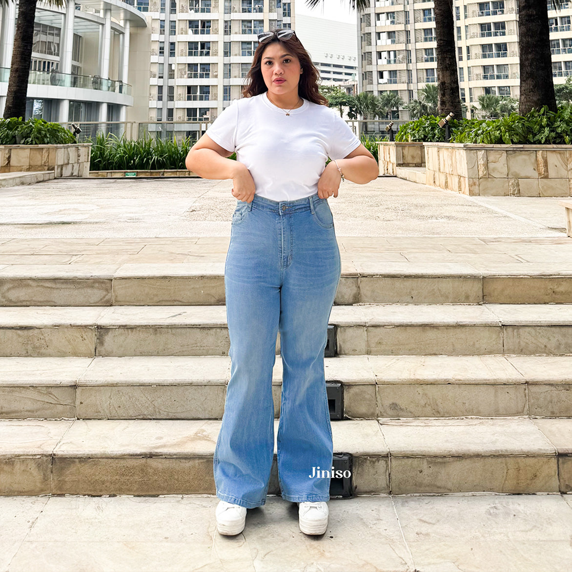 JINISO - Cutbray Big Size Jeans 1401 REAL CURVY