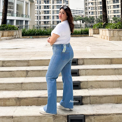 JINISO - Cutbray Big Size Jeans 1401 REAL CURVY