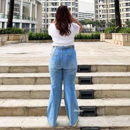 JINISO - Cutbray Big Size Jeans 1401 REAL CURVY
