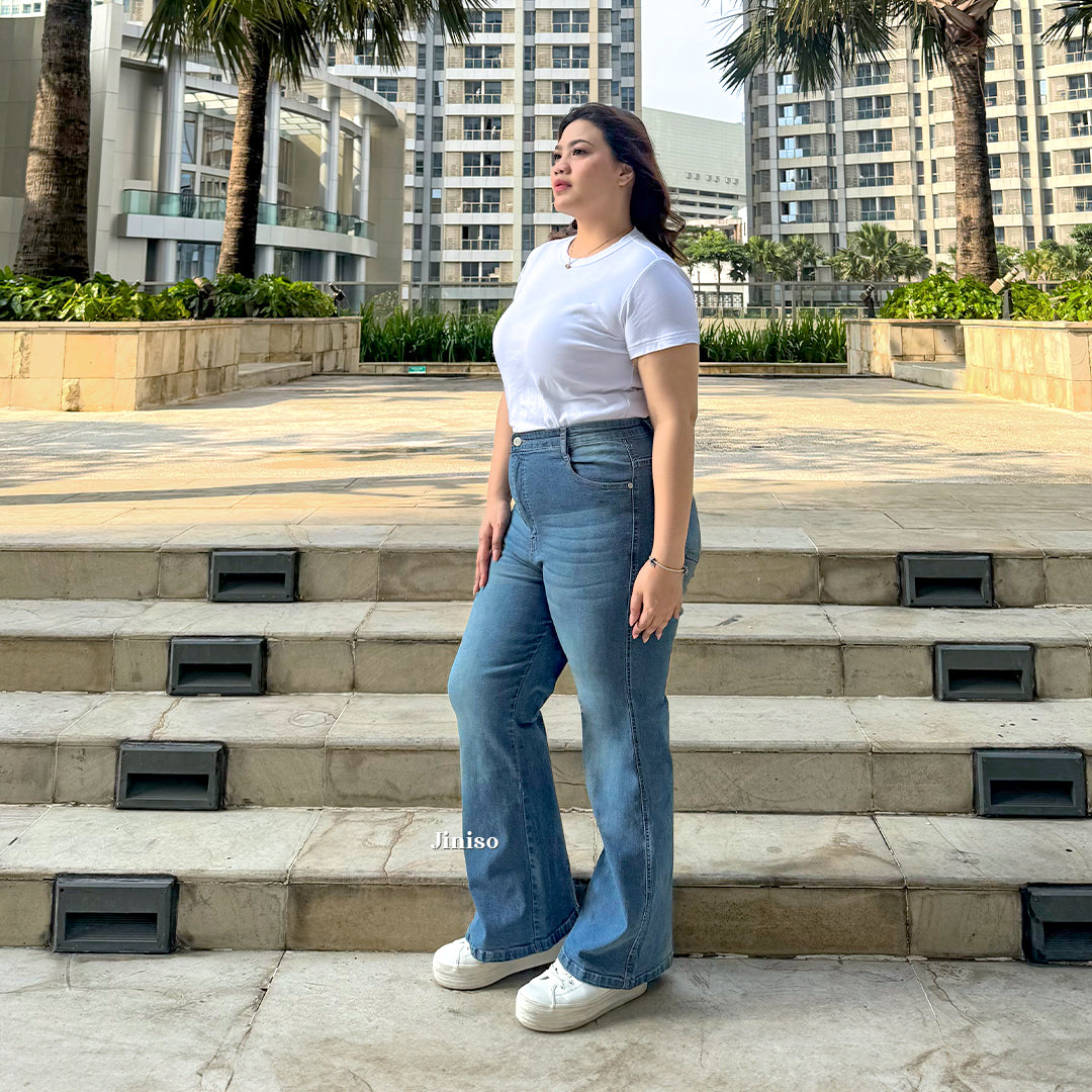 JINISO - Cutbray Big Size Jeans 1403 REAL CURVY