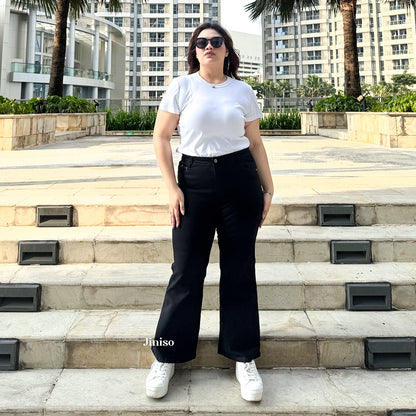 JINISO - Cutbray Big Size Jeans 1406 REAL CURVY