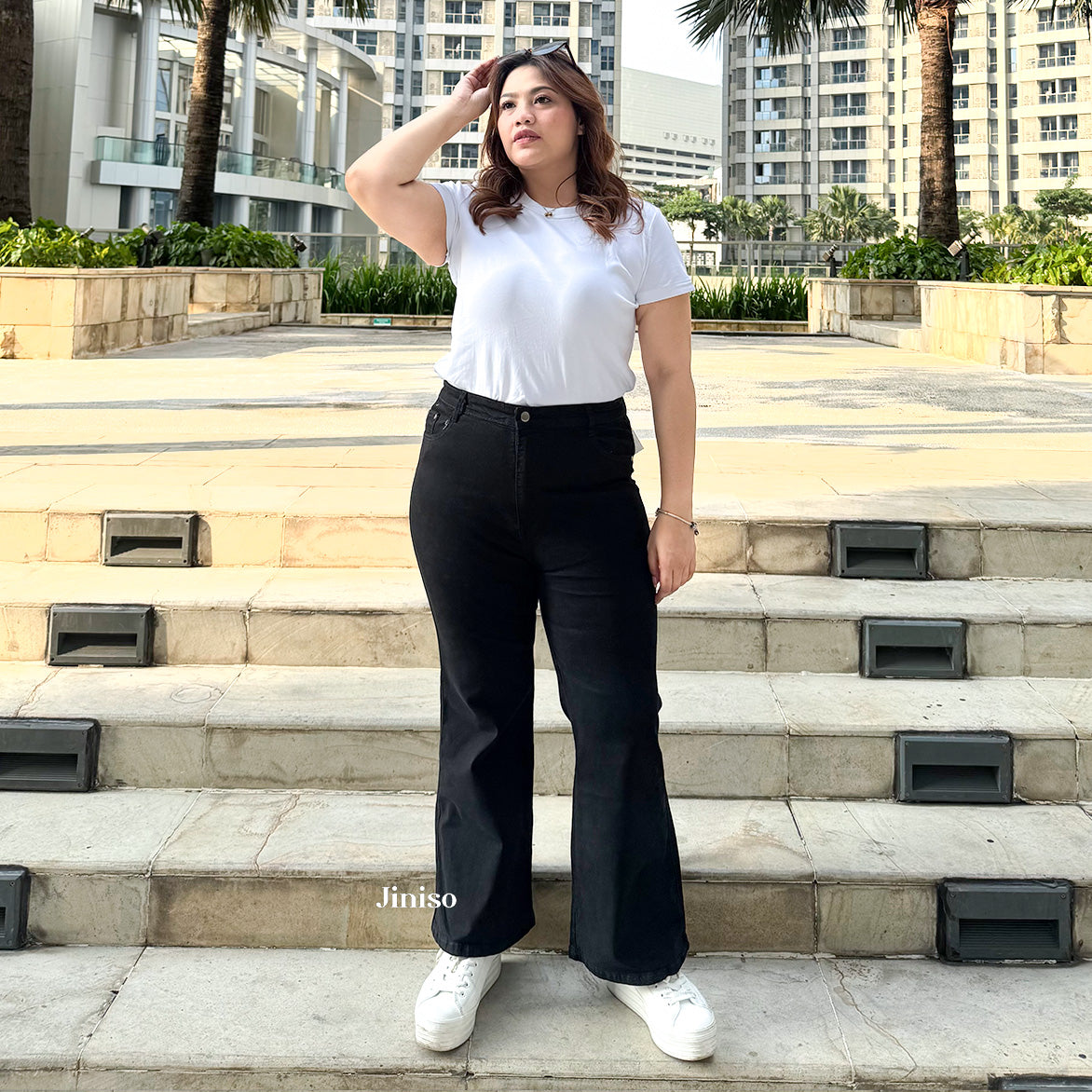 JINISO - Cutbray Big Size Jeans 1406 REAL CURVY