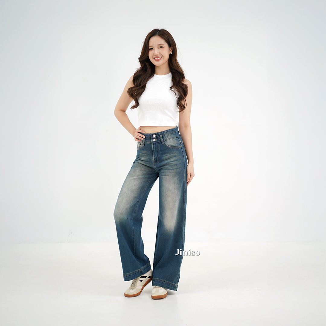 JINISO - Ultra Highwaist Baggy Loose Jeans 665 OVERTIME