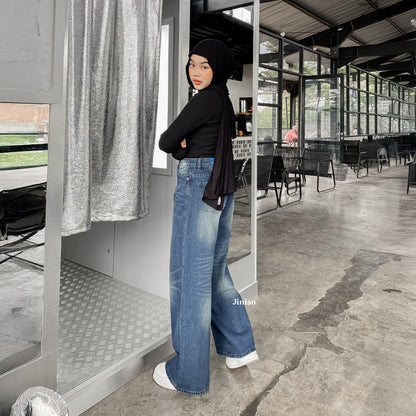 JINISO - Highwaist Oversize Baggy Loose Jeans 780 WEEKEND
