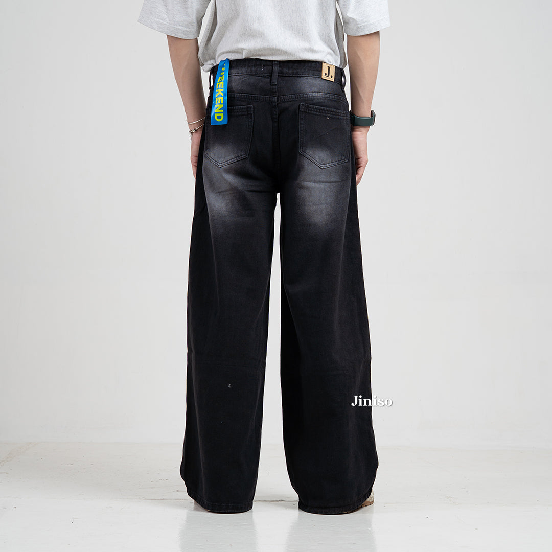 JINISO Oversize Baggy Loose Jeans Pria 773
