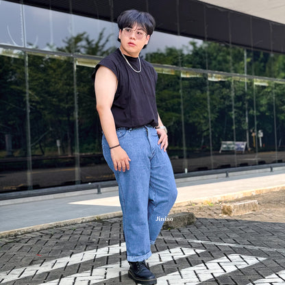 JINISO - Big Size Boyfriend Denim Jeans Pria 1302