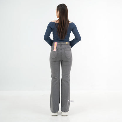 JINISO - Highwaist Stretch Cutbray Pocket Jeans 711 HANGOUT