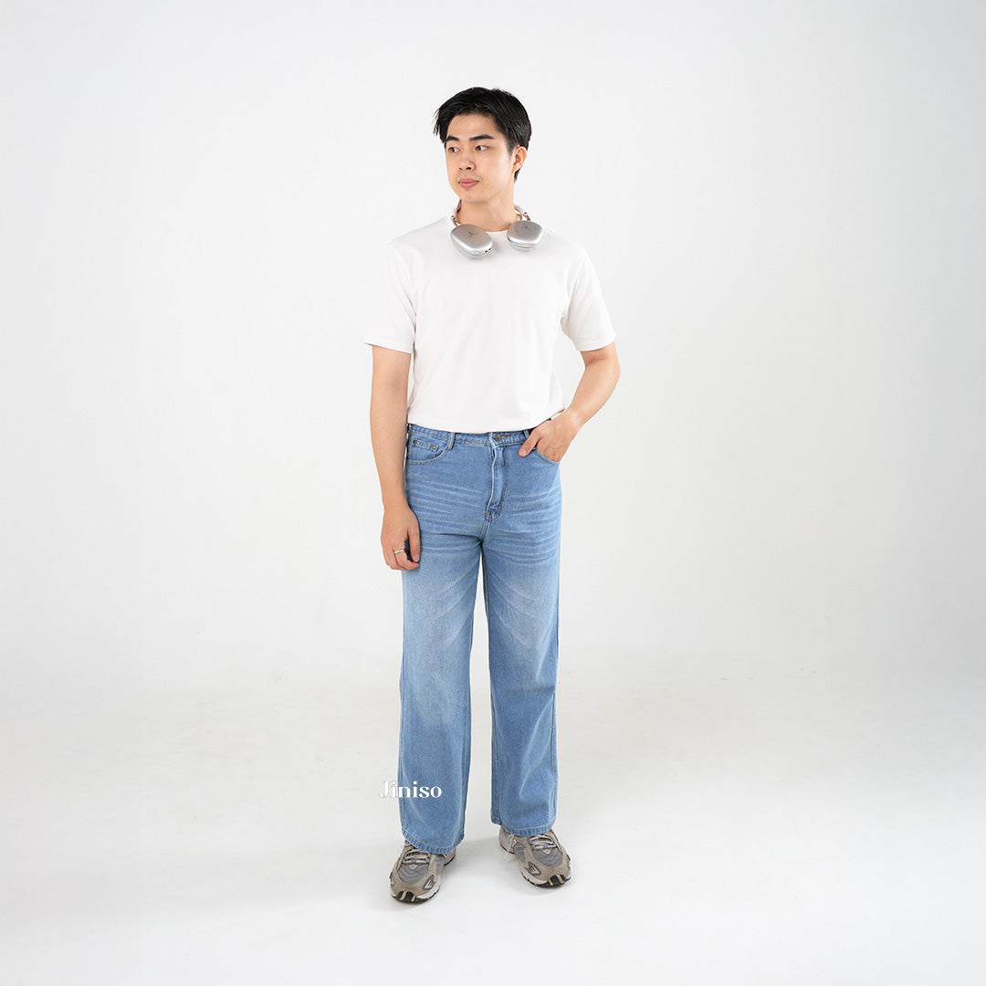 JINISO Loose Denim Jeans Pria 852