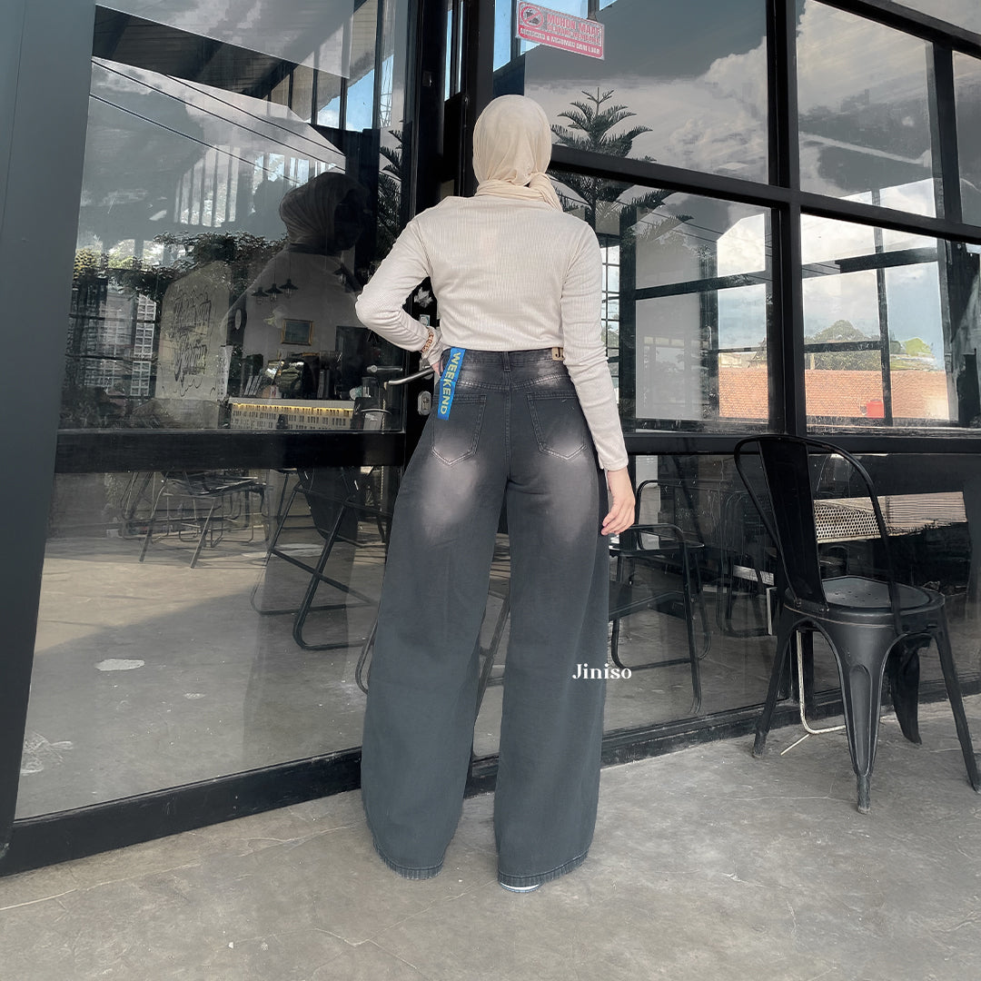 JINISO - Highwaist Oversize Baggy Loose Jeans 752 WEEKEND