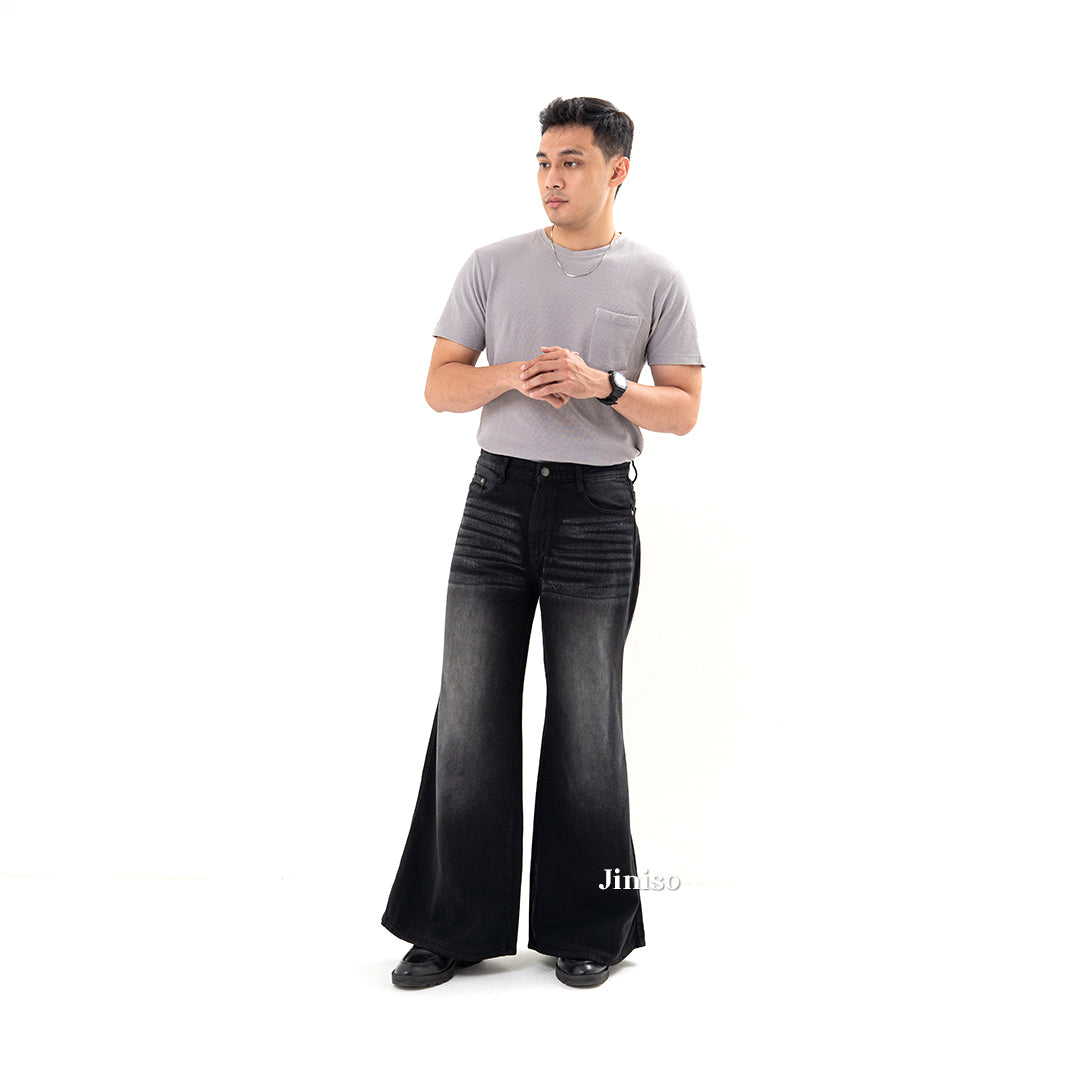 JINISO Bootcut Denim Jeans Pria 371
