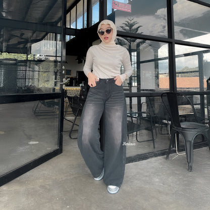 JINISO - Highwaist Oversize Baggy Loose Jeans 752 WEEKEND