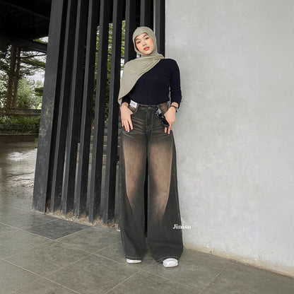 JINISO - Highwaist Oversize Baggy Loose Jeans 753 WEEKEND