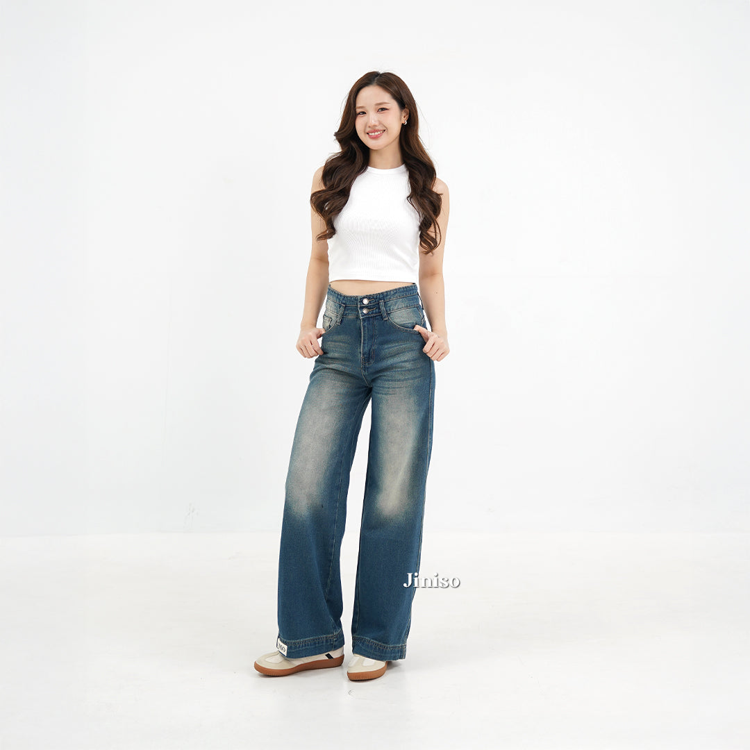 JINISO - Ultra Highwaist Baggy Loose Jeans 665 OVERTIME