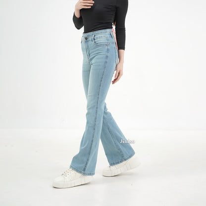JINISO - Ultra Highwaist Cutbray Stretch Jeans 610 HANGOUT