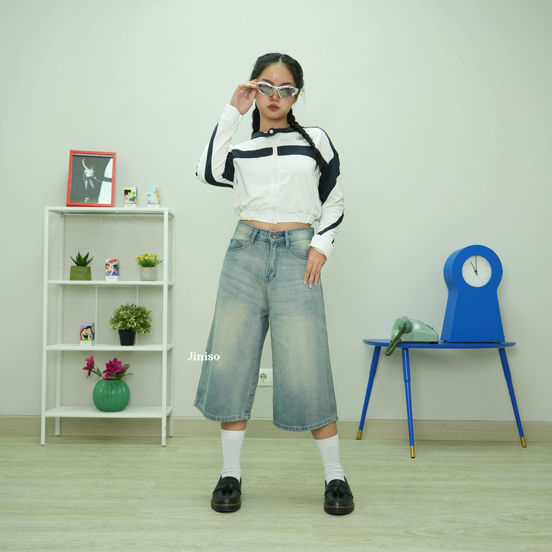 JINISO - Jorts Baggy Short Jeans 302 SKATER