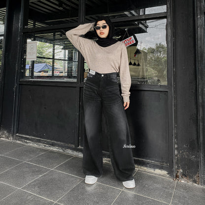 JINISO - Highwaist Oversize Baggy Loose Jeans 781 WEEKEND