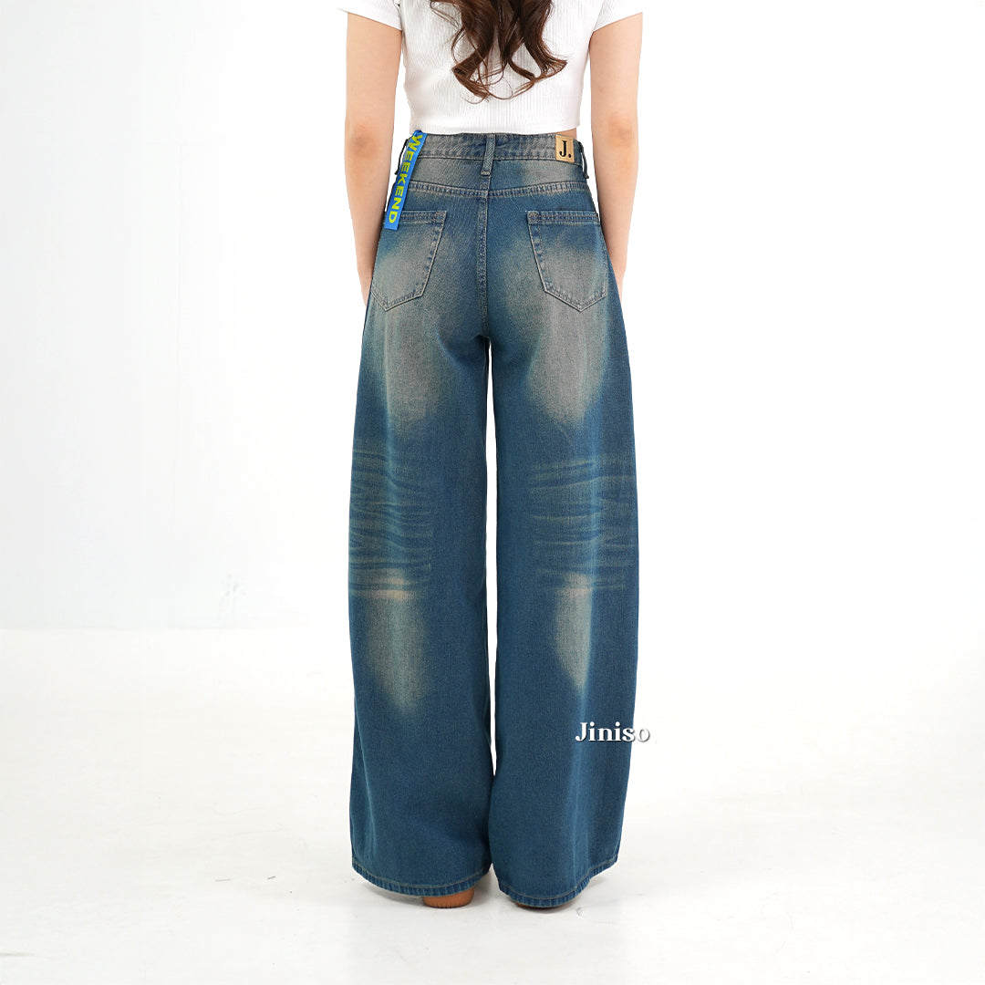 JINISO - Highwaist Oversize Baggy Loose Jeans 684 WEEKEND