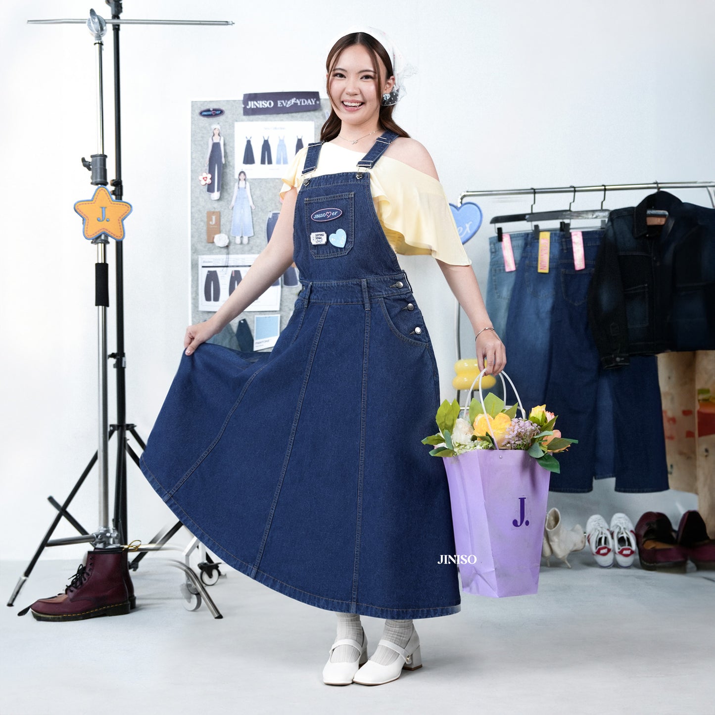 JINISO - Jumpsuit 311 Overall Rok Jeans