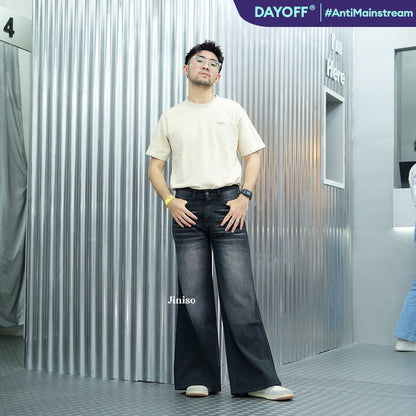 JINISO Bootcut Denim Jeans Pria 371
