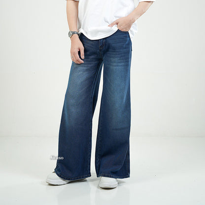 JINISO Bootcut Denim Jeans Pria 376