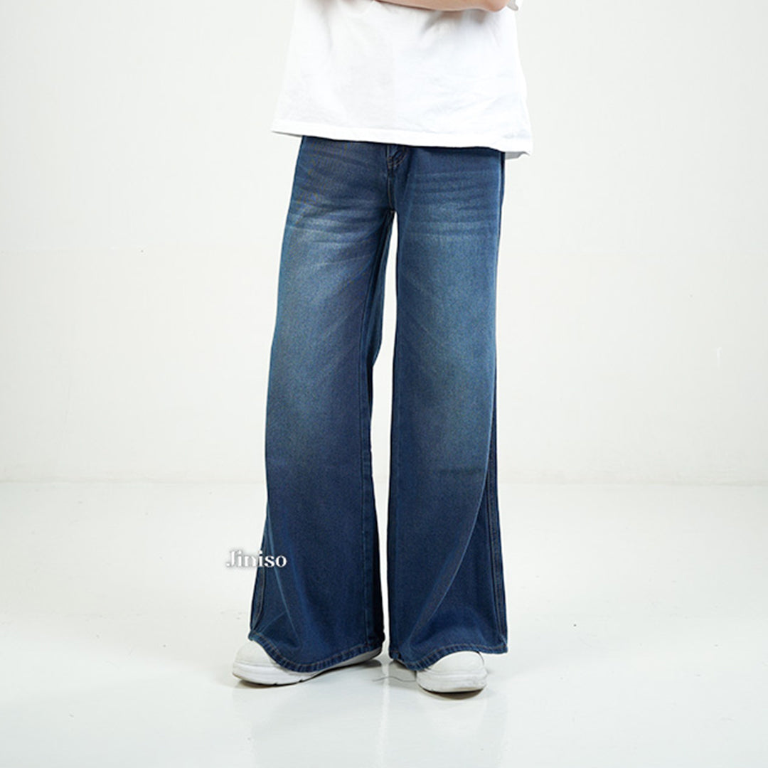 JINISO Bootcut Denim Jeans Pria 376