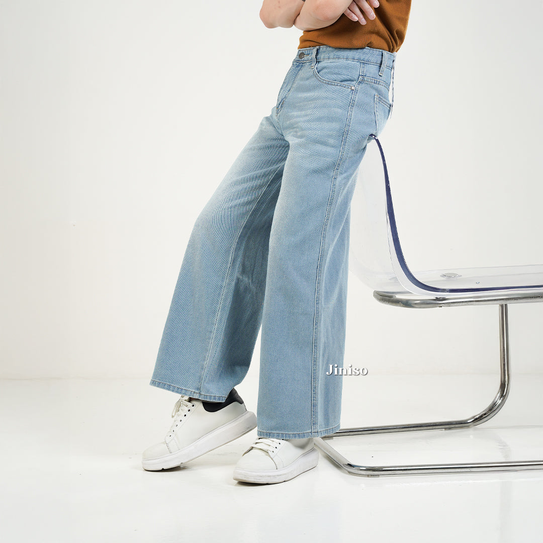 JINISO Baggy Loose Jeans Pria 651
