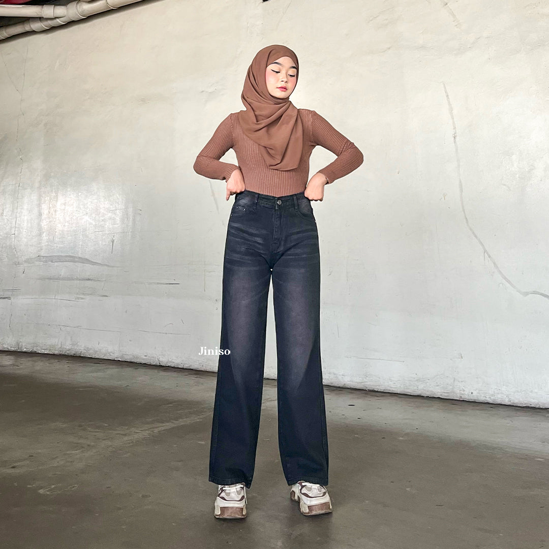 JINISO - Highwaist Loose Jeans 805 HANGOVER