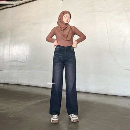 JINISO - Highwaist Loose Jeans 805 HANGOVER