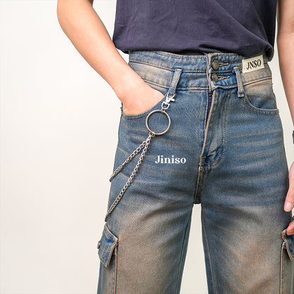 JINISO - Rantai Celana Jeans Chain Ring Belt Pria