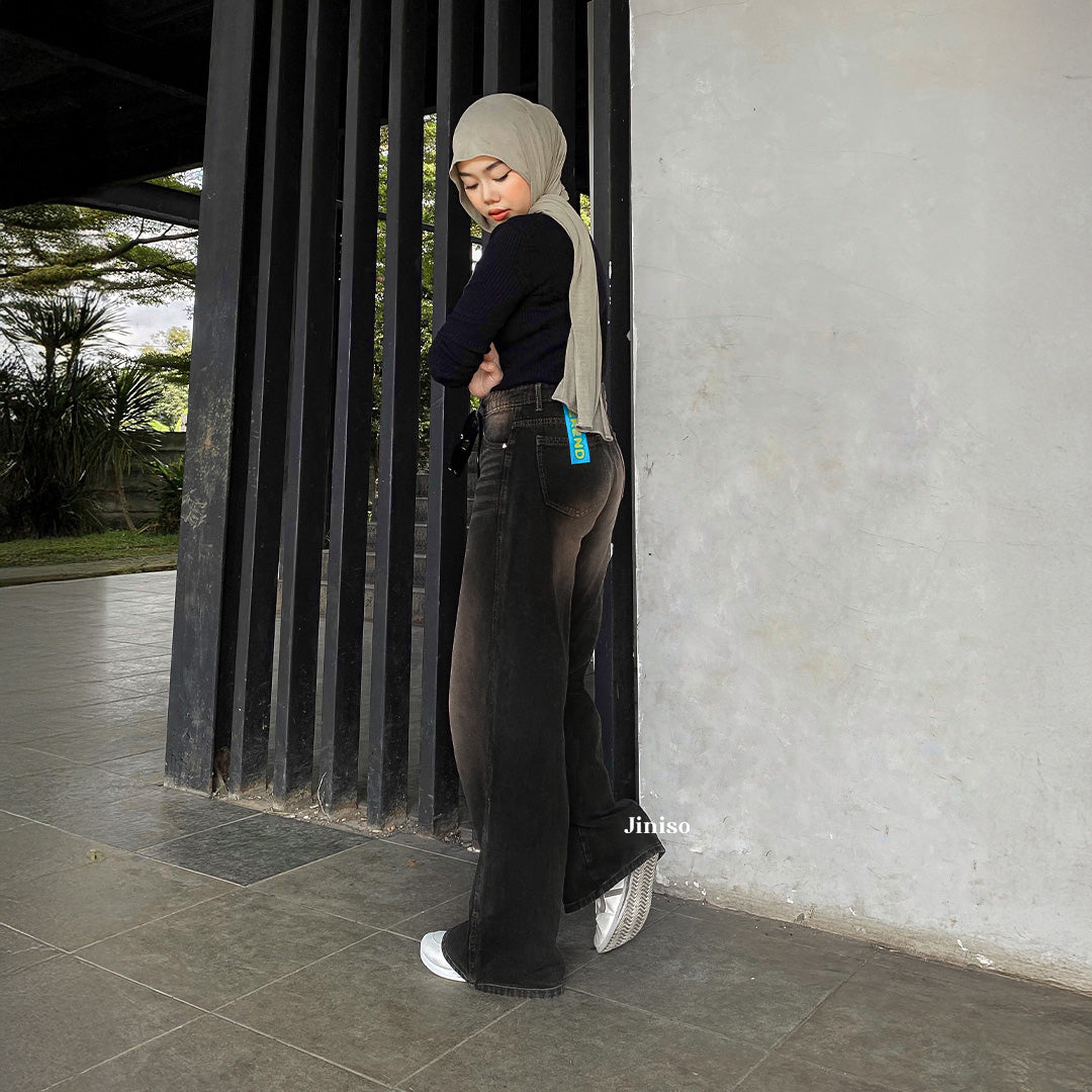 JINISO - Highwaist Oversize Baggy Loose Jeans 753 WEEKEND