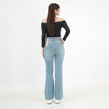 JINISO - Ultra Highwaist Cutbray Stretch Jeans 610 HANGOUT