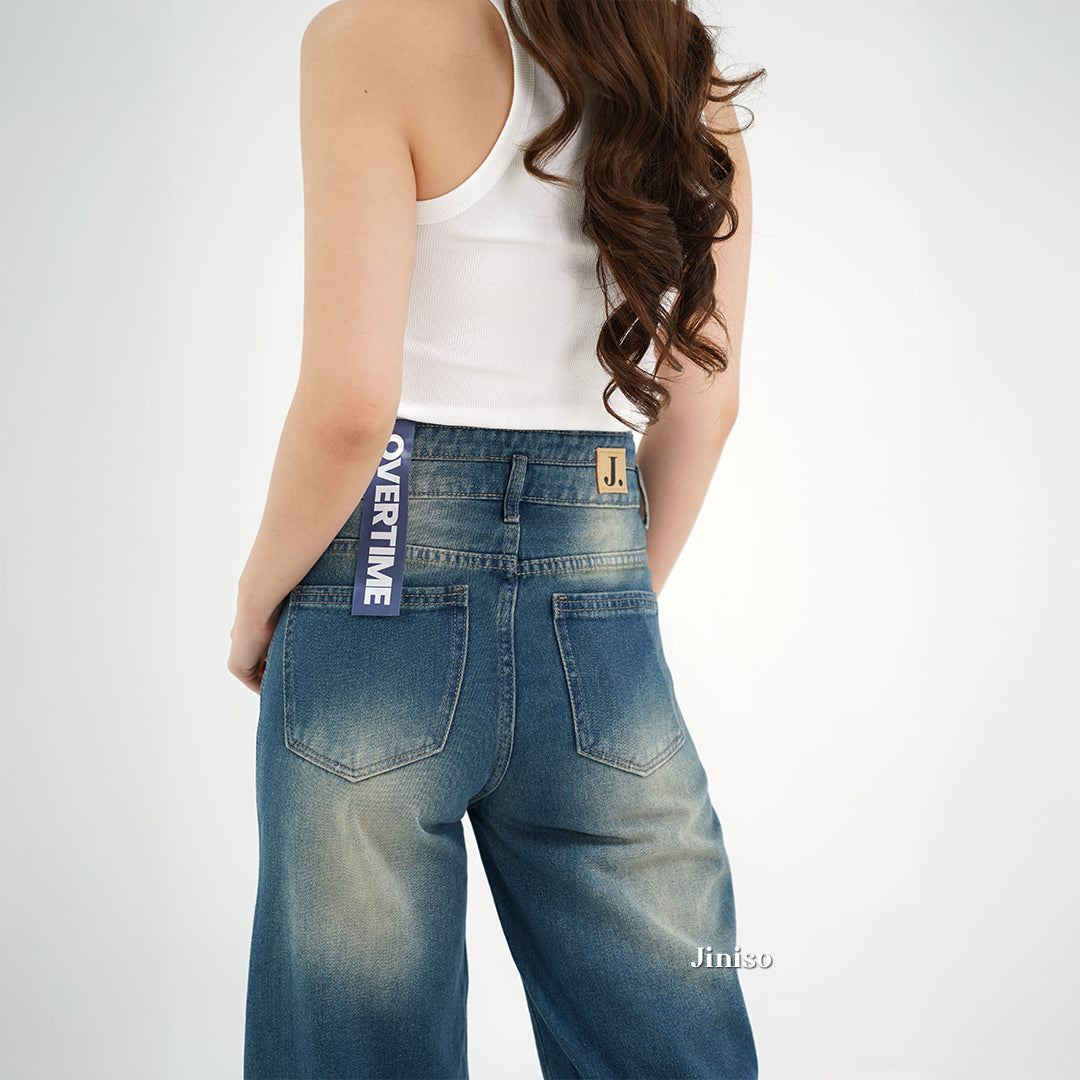 JINISO - Ultra Highwaist Baggy Loose Jeans 665 OVERTIME