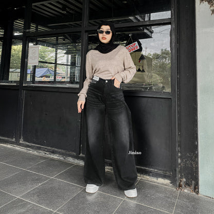 JINISO - Highwaist Oversize Baggy Loose Jeans 781 WEEKEND
