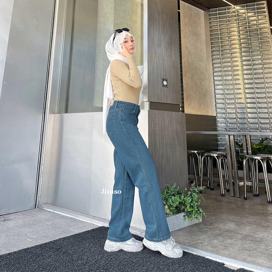 JINISO - Highwaist Loose Jeans 817 HANGOVER