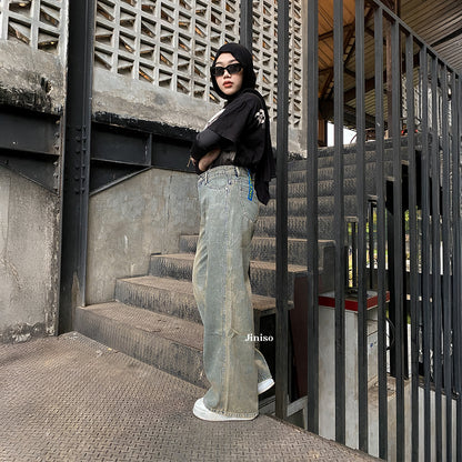 JINISO - Highwaist Oversize Baggy Loose Jeans 770 WEEKEND