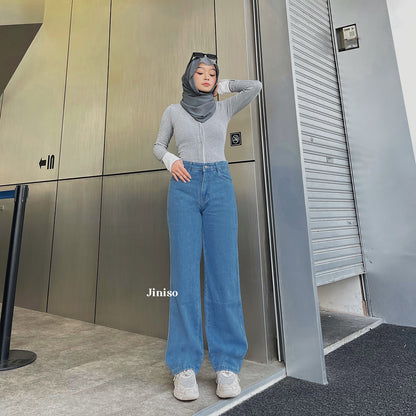 JINISO - Highwaist Loose Jeans 815 HANGOVER