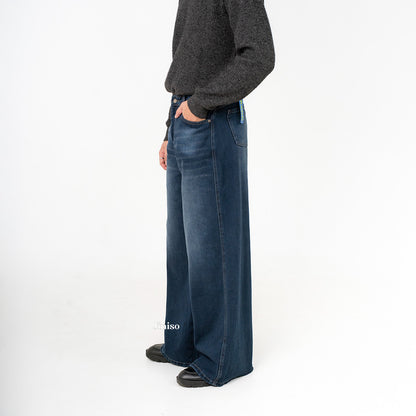 JINISO Oversize Baggy Loose Jeans Pria 689