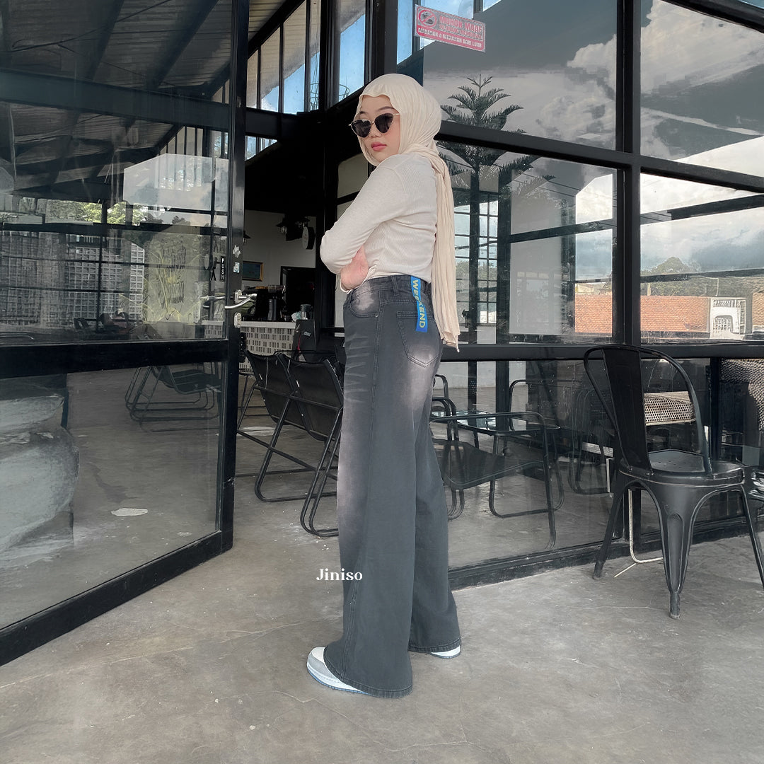 JINISO - Highwaist Oversize Baggy Loose Jeans 752 WEEKEND