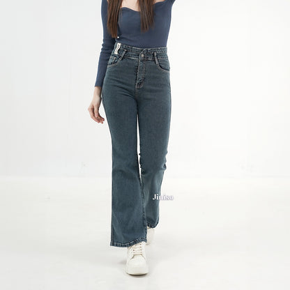 JINISO - Ultra Highwaist Cutbray Stretch Jeans 619 HANGOUT