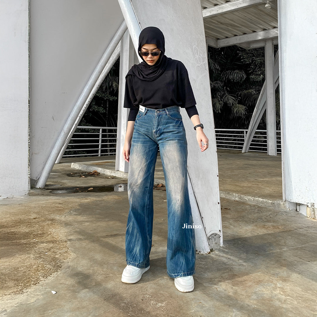 JINISO - Highwaist Oversize Baggy Loose Jeans 750 WEEKEND
