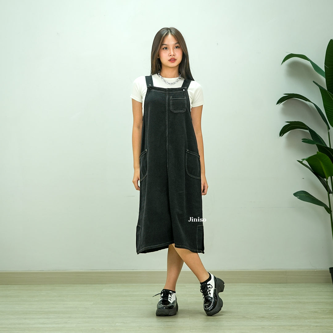 JINISO - Jumpsuit 005 Overall Jeans Rok Panjang