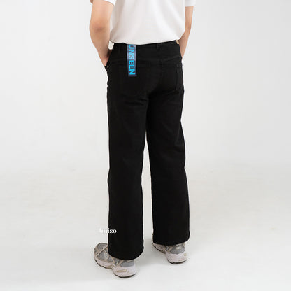 JINISO - Straight Jeans Loose Stretch Pria 836