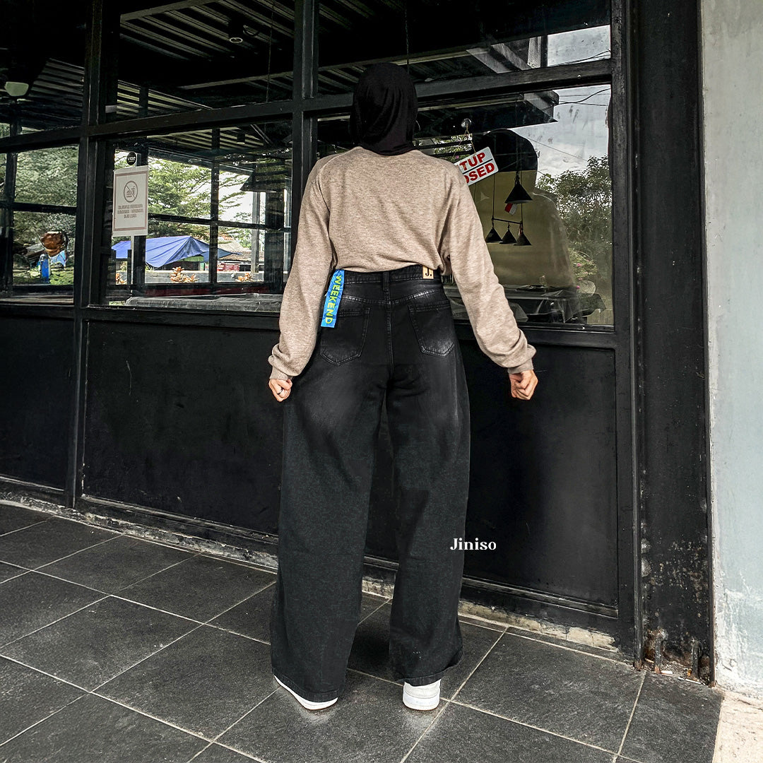 JINISO - Highwaist Oversize Baggy Loose Jeans 781 WEEKEND