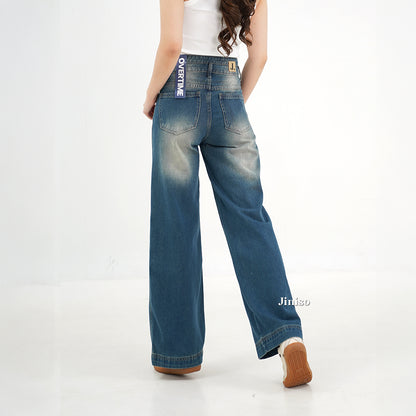 JINISO - Ultra Highwaist Baggy Loose Jeans 665 OVERTIME