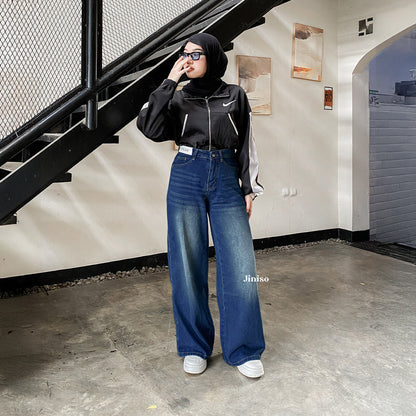 JINISO - Highwaist Oversize Baggy Loose Jeans 687 WEEKEND