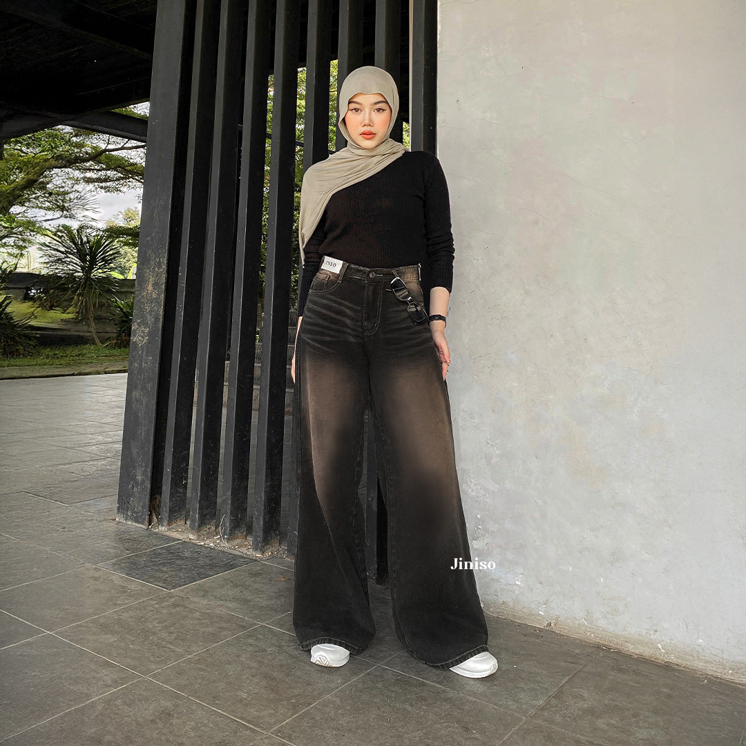 JINISO - Highwaist Oversize Baggy Loose Jeans 753 WEEKEND